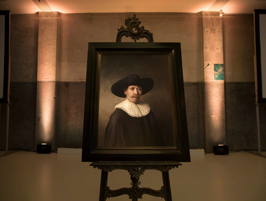 Ceci n'est pas un Rembrandt, le projet Next Rembrandt par Microsoft