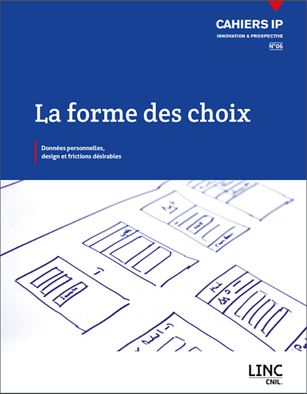 La forme des choix couverture des cahiers IP6