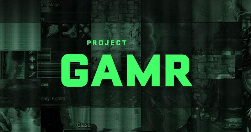 Logo projet GAMR MIT MediaLab