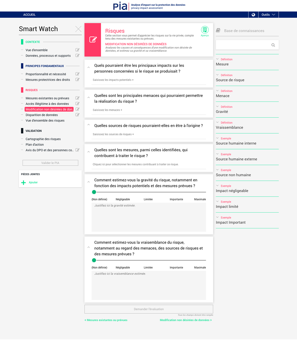 Evaluation des risques