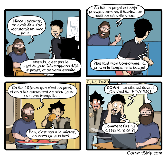 strip la sécurité après tout