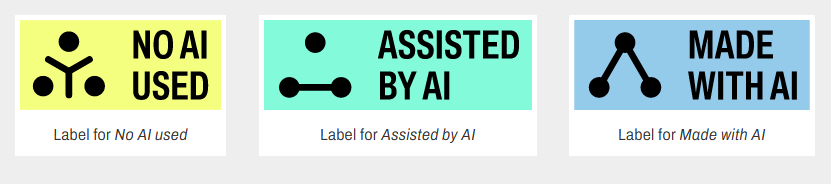 Pictograms proposed by AI Label